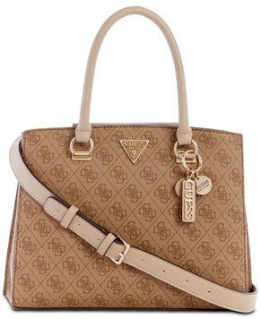 Brown logo noelle girlfriend satchel bag BG787906 фото