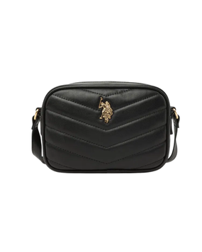 Сумка Quilted V Crossbody Bag Black від U.S. Polo Assn 786662310816 фото