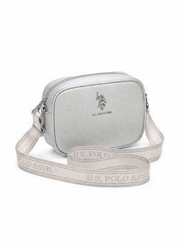 Сумочка U.S. Polo Assn. Classic Zip Crossbody Bag срібна 289521-AA00A фото
