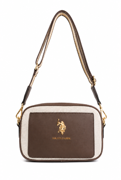 Сумочка U.S. Polo Assn. Canvas коричнева 786660876819  фото